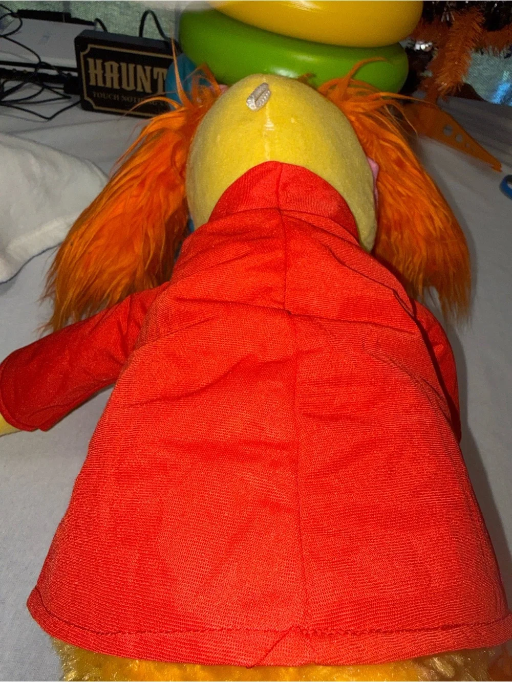 Fraggle Rock Red Shirt Plush Doll - Bright Yellow & Orange